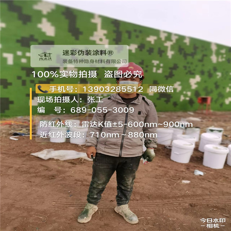 渭南​包括外墙、护坡、水泥地面建筑物的迷彩喷涂